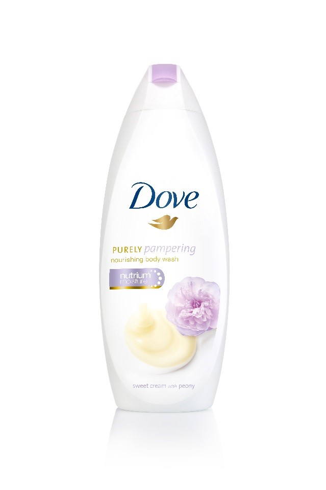 תחליב רחצה Dove בניחוח פרח האדמונית