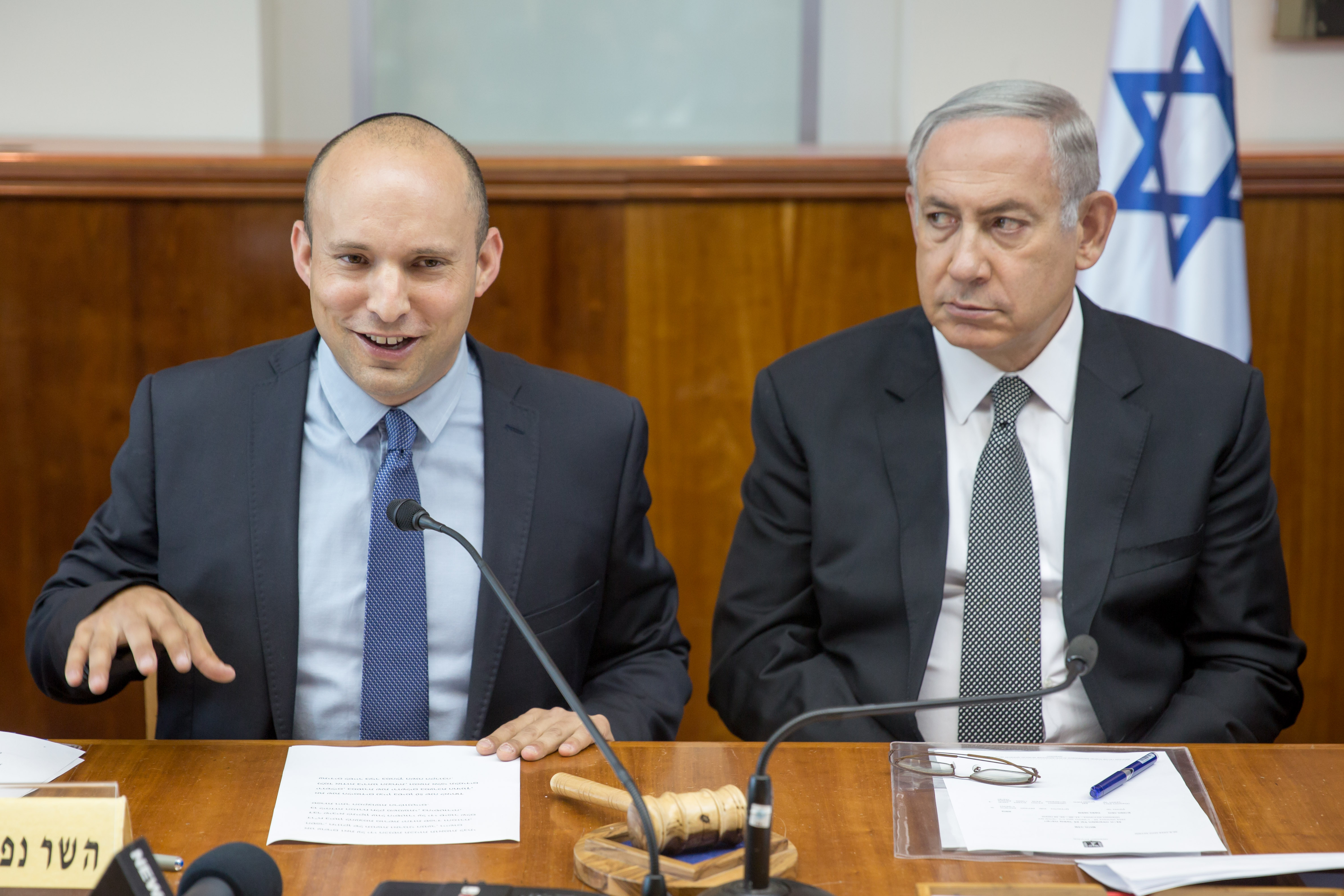 נתניהו על בנט בישיבת הממשלה: "בלוגר"