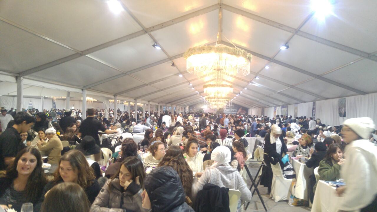 למעלה מ30,000 איש התארחו בשבת חברון
