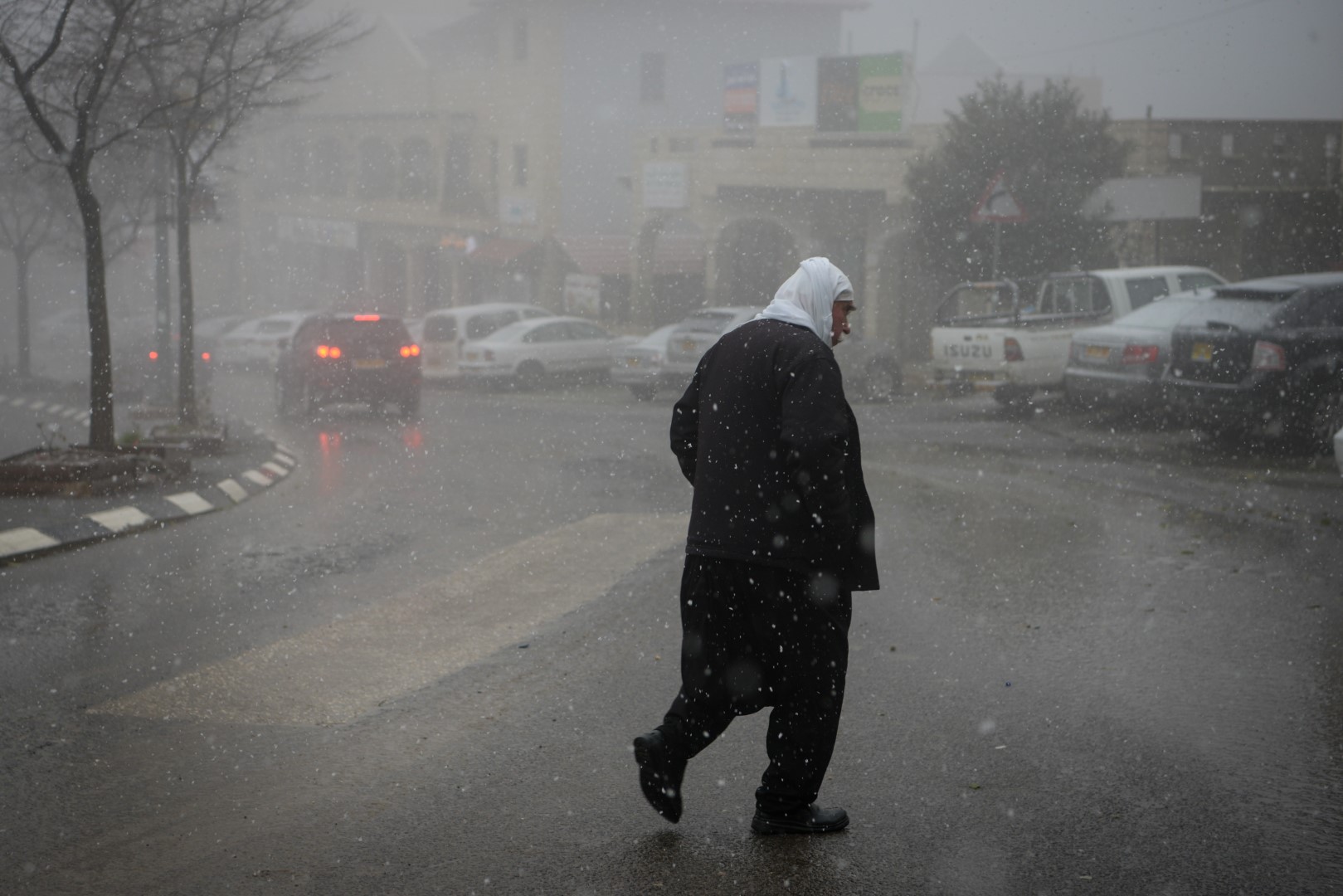 הכינו את עצמכם: אפשרות לשלג בהרי יו"ש בשבת