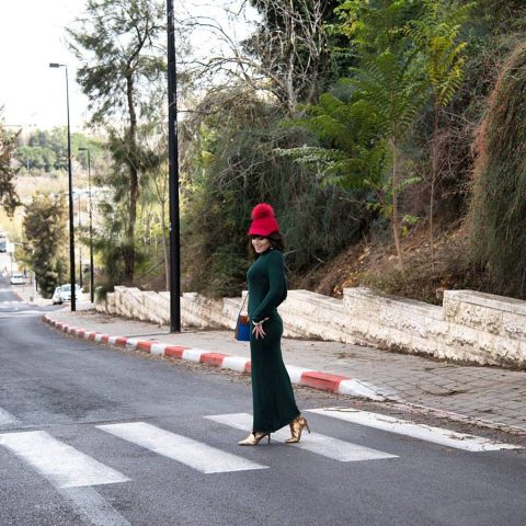 כובעי הפונפון האהובים עליה(צילום מתוך אינסטגרם)