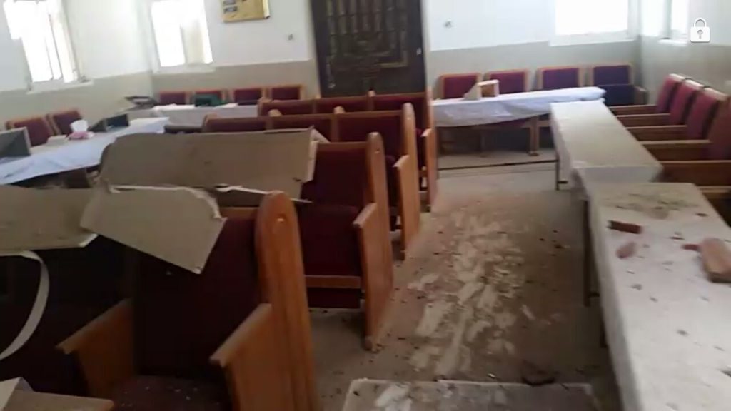 השריפה במחסן הזיקוקים: בית הכנסת נחרב בפיצוץ