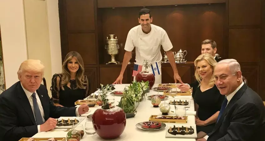 זהב והמבורגרים: נחשף התפריט הכשר עבור טראמפ