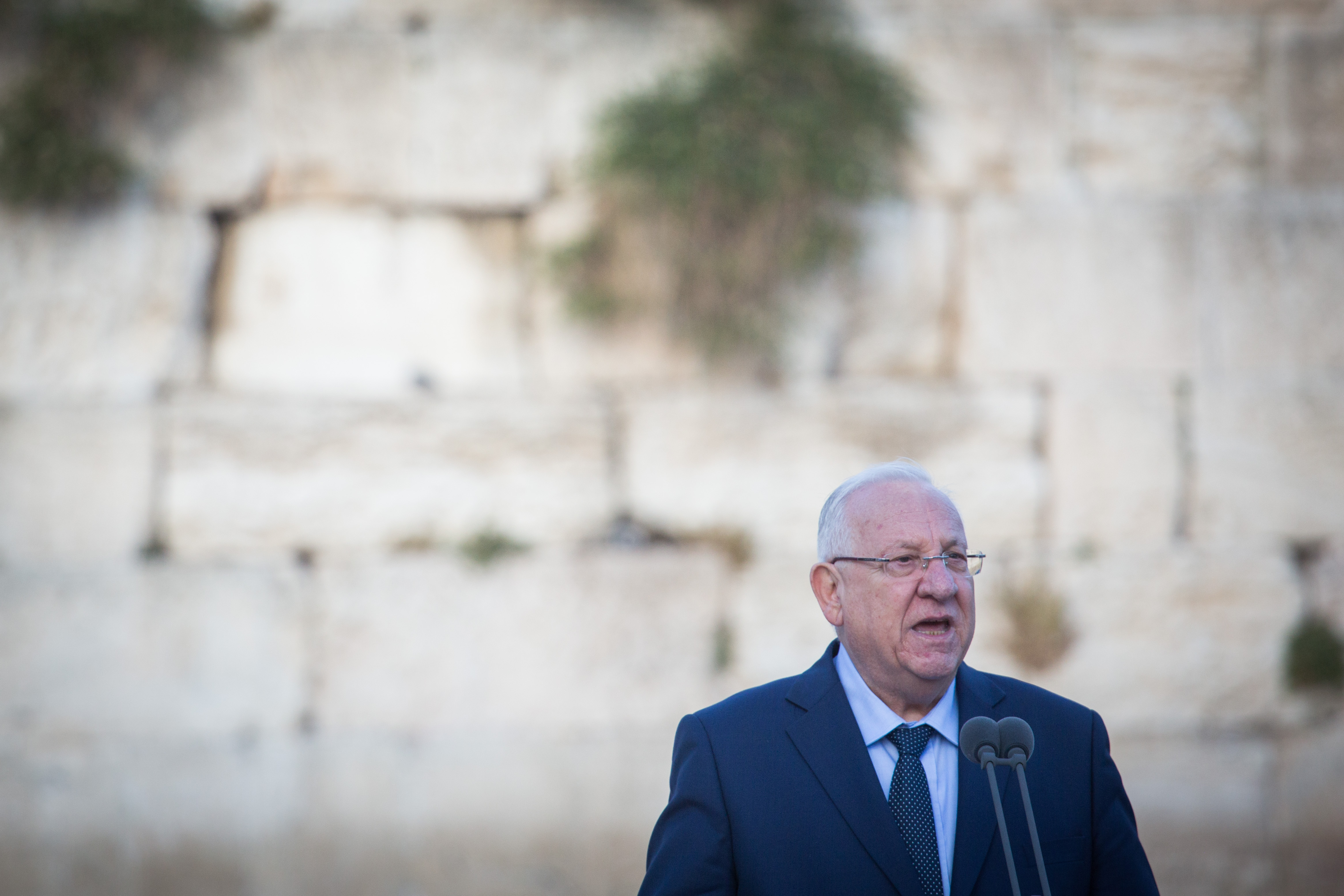 ריבלין בכותל
