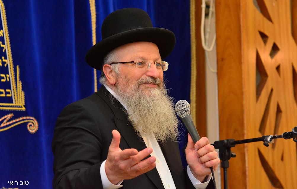 הרב שמואל אליהו: השתוקקות לבית המקדש. צפו