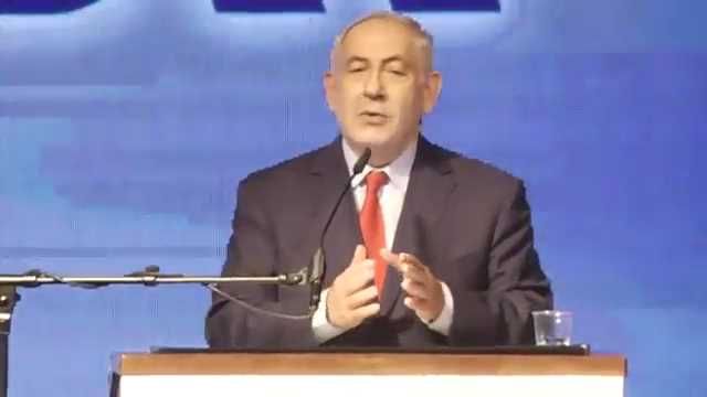 נאום נתניהו: "השמאל והתקשורת במסע ציד נגדי"