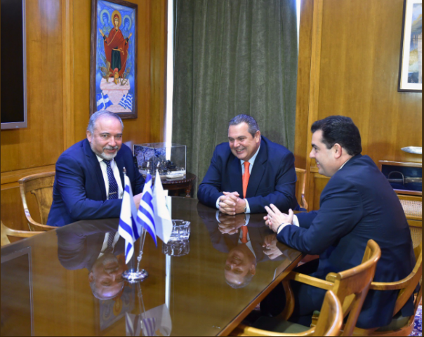לראשונה,שר הביטחון נפגש עם שרי הגנה ביוון וקפריסין