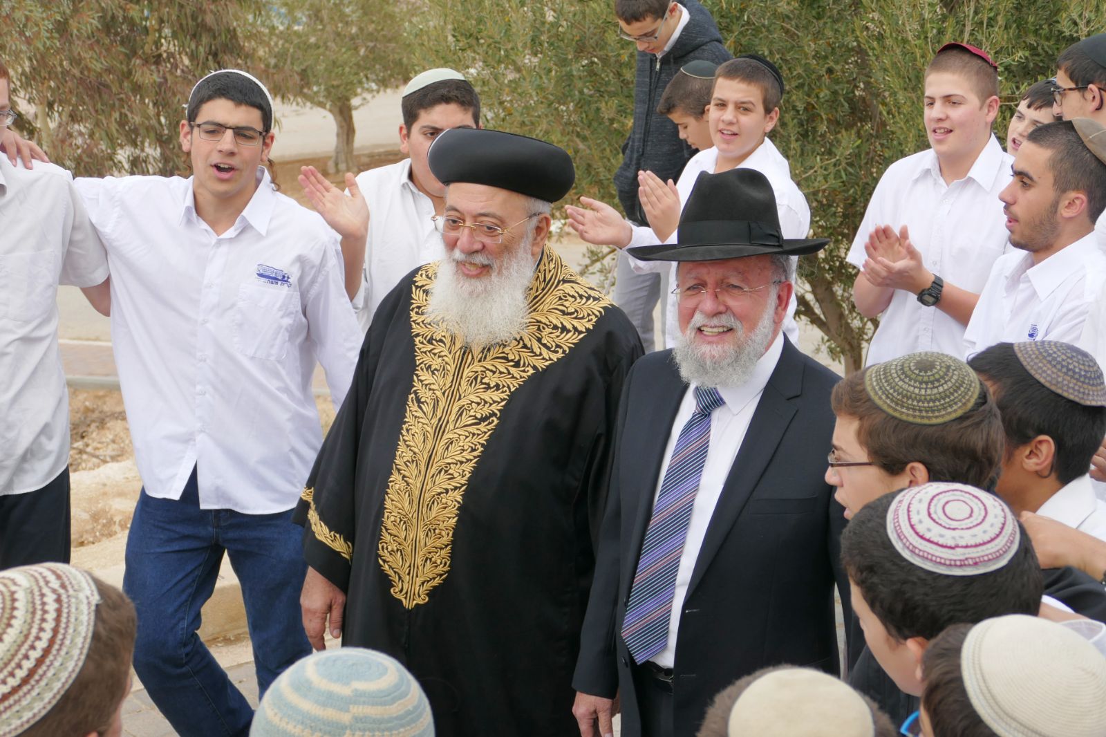 הרב עמאר במצפה יריחו: "אנחנו לא מפחדים מכלום!"