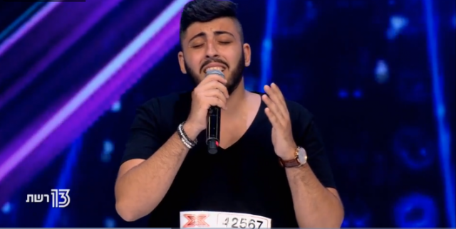 לא היה מרוצה מהעריכה (צילום מסך מתוך 'אקס פקטור'/ רשת 13)