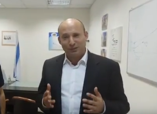 צפו: נפתלי בנט מברך לקראת שבת ארגון