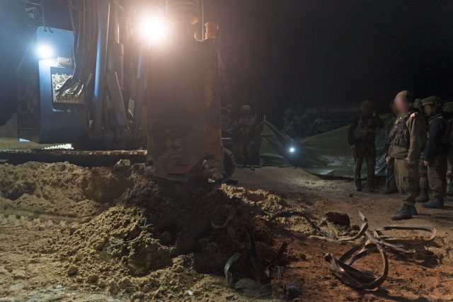 בפעם השנייה החודש: צה"ל חשף מנהרת טרור מעזה