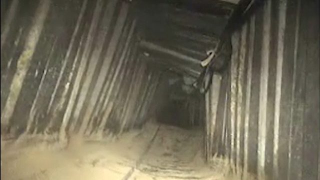 הושמדה מנהרת טרור מתחת לכרם שלום