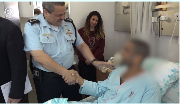 המפכ"ל בביקור לוחמי הימ"מ: "מצדיע לכם"