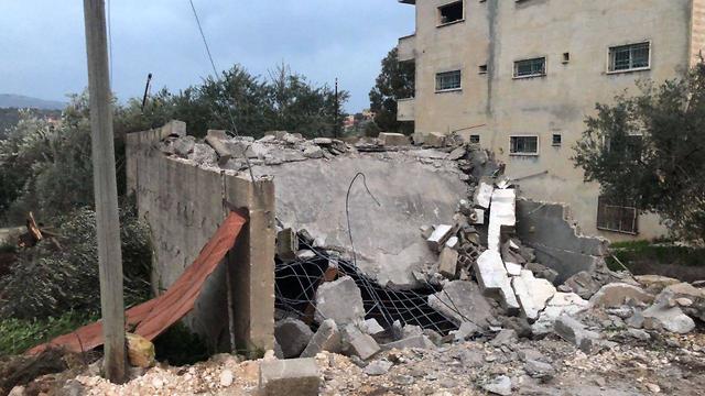 תיעוד מיוחד: זה המקום בו הסתתר וחוסל המחבל. צפו