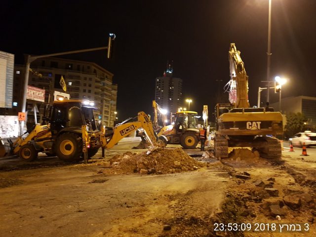 ירושלים תקועה: פקקי ענק בעקבות סגירת כבישים בעיר