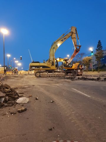 ירושלים תקועה: פקקי ענק בעקבות סגירת כבישים בעיר