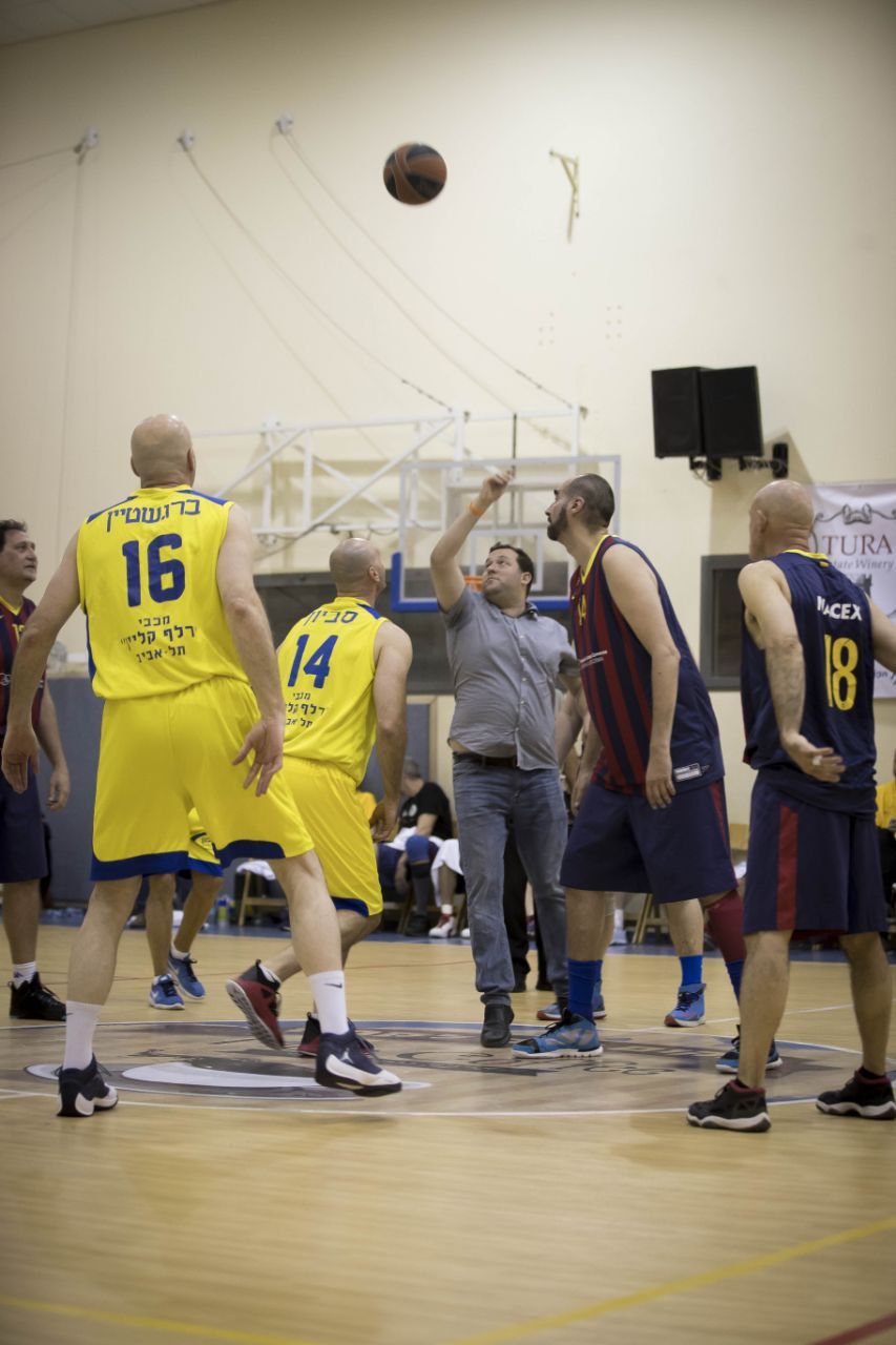 מכבי ת"א ניצחה את ברצלונה במשחק ראווה בשומרון