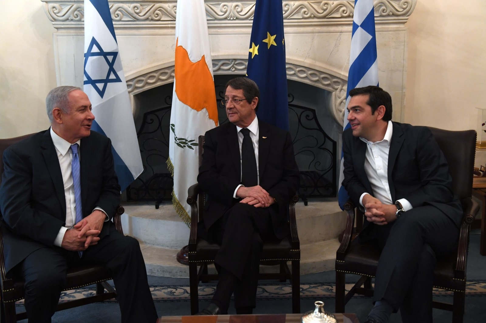 נתניהו בקפריסין: נתחמו הסכמים לשיתופי פעולה