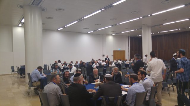 מאות רבנים בכנס האחדות של הציונות הדתית