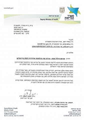 ליצמן כבר מבקש: שאירוויזיון 2019 לא ייפגע בשבת