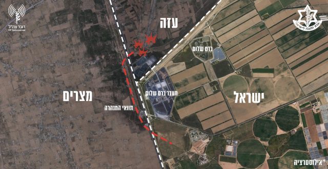 תוואי המנהרה שהושמד