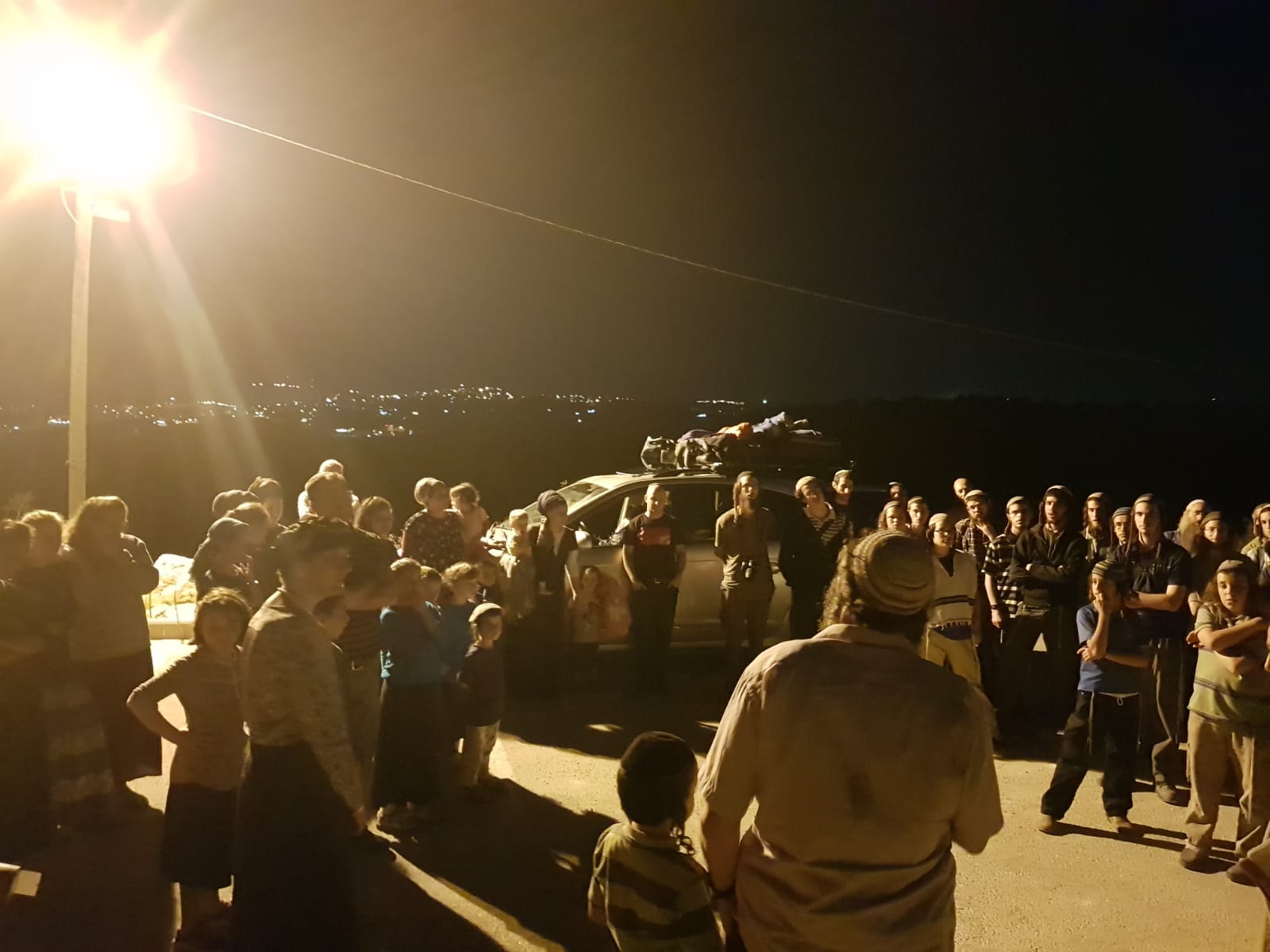 במבצע לילי: מגורשי חומש ושאנור עלו לביתם