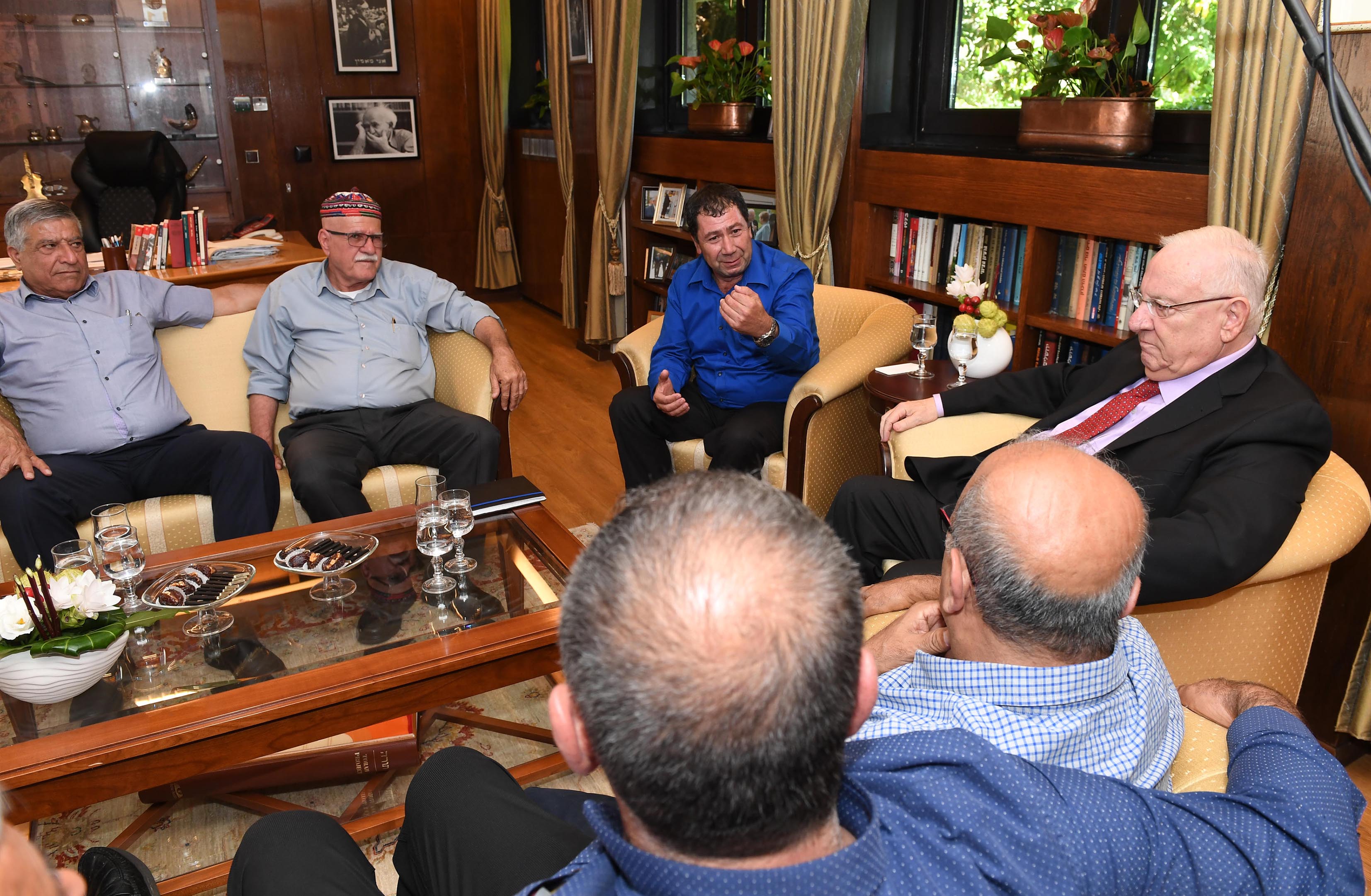 הנשיא נפגש עם הדרוזים: עלינו לוודא שתרגישו שווים"