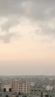 תיעוד פלסטיני ירי רקטה לישראל