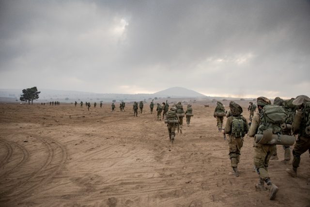 צפו: חטיבת גולני מדמה לחימה מול 'חיזבאללה'