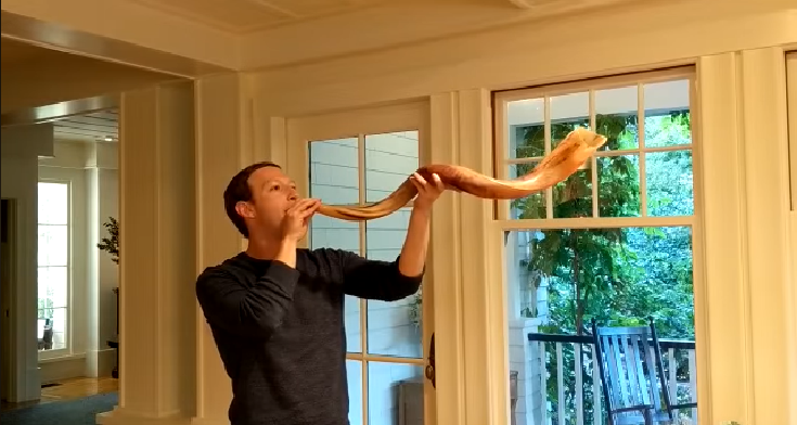 צפו: מארק צוקרברג תקע בשופר וחטף מהרשת