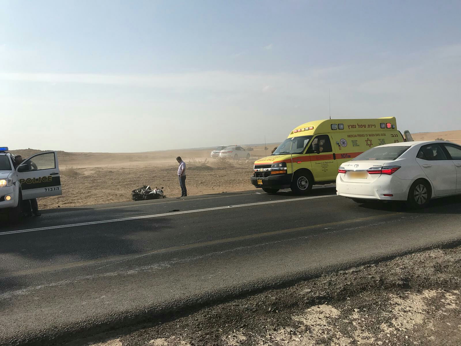 שבוע קשה בכבישים: בן 20 נהרג בתאונת אופנוע