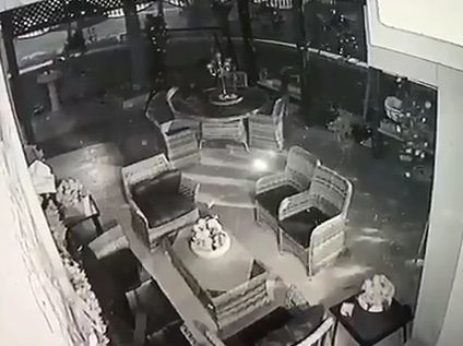 צפו: רגע פגיעת הטיל בבית בבאר שבע