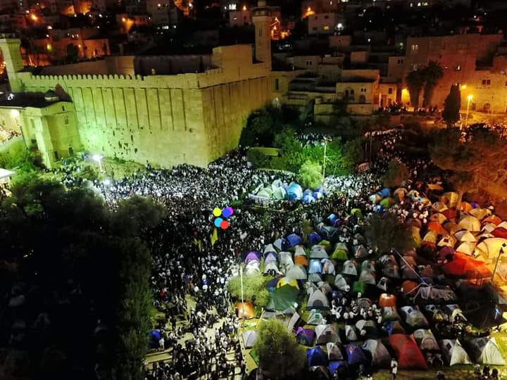 מדהים: 40,000 משתתפים בשבת חברון