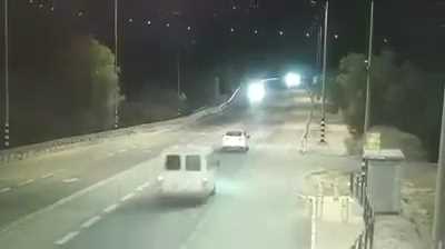 לפני שנה: תאונה קטלנית בדיוק באותו הצומת. צפו