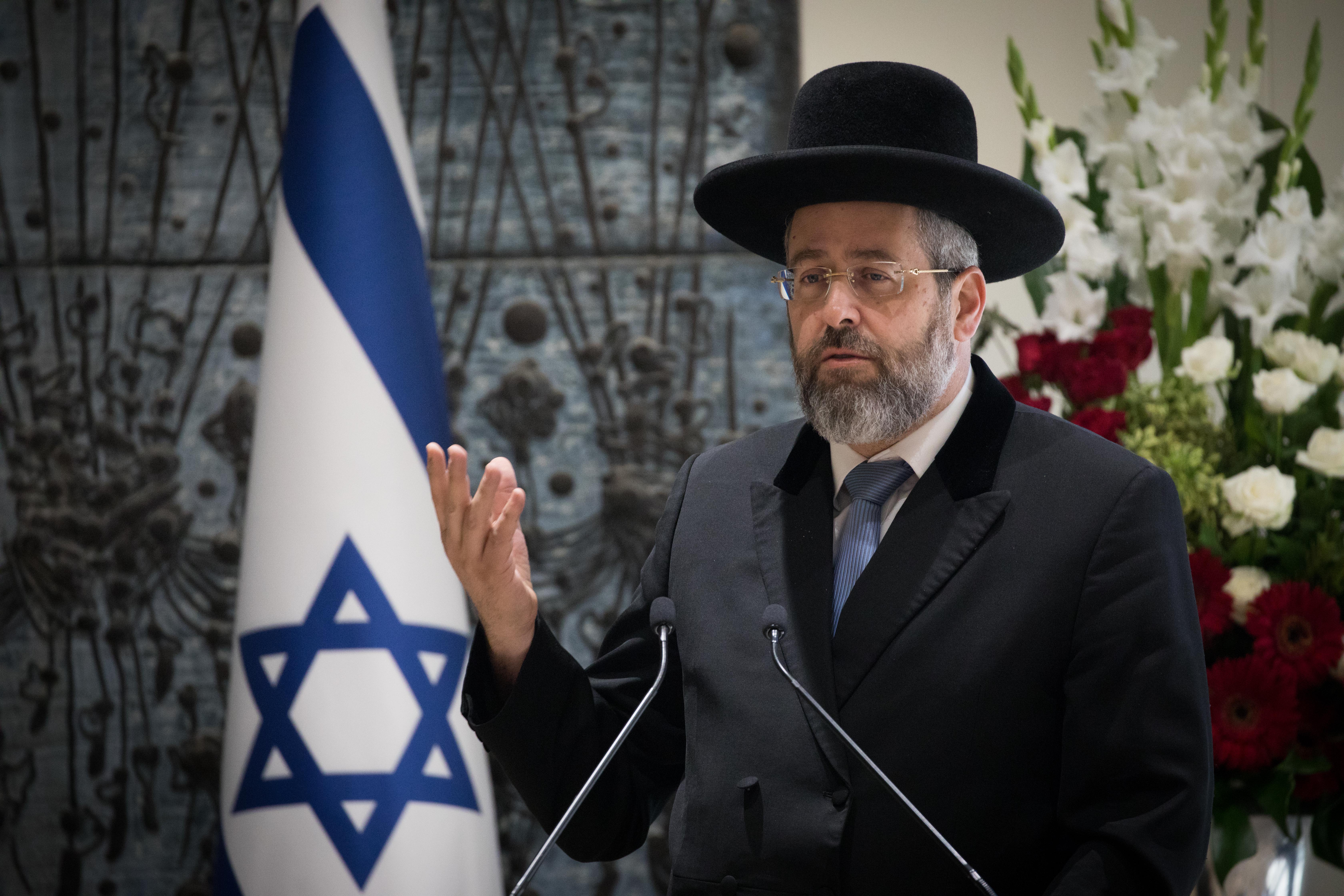 הרב הראשי דוד לאו מונה לנשיא בית הדין לגיור