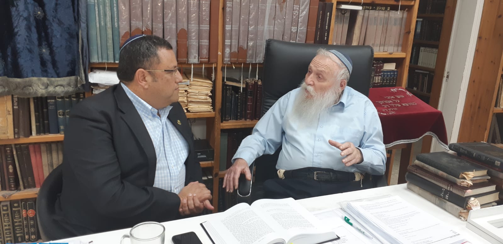 אחרי ההסכם: הרב דרוקמן במכתב תמיכה בליאון