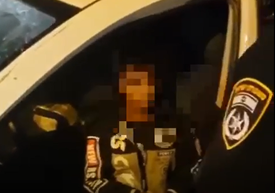 השוטרים הופתעו: נהג הרכב היה ילד בן 10