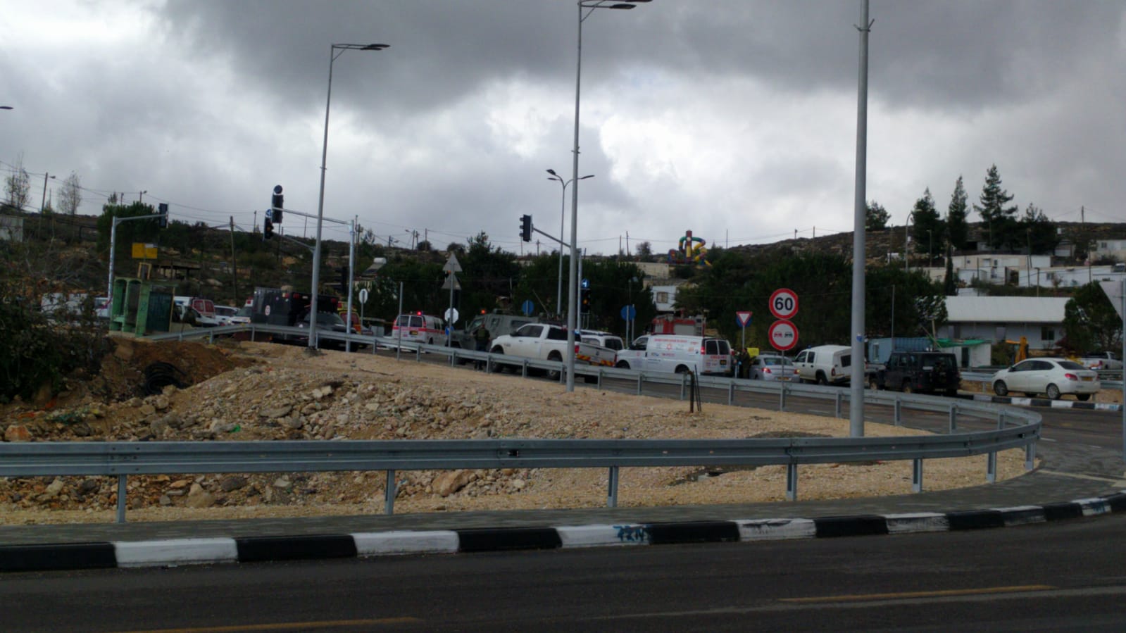 פיגוע ירי בצומת גבעת אסף; שני ישראלים נרצחו
