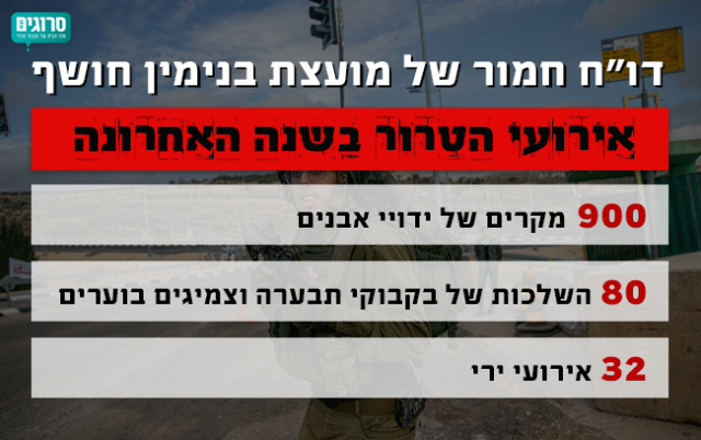 "זאת הפעם הרביעית שאני חוטפת אבנים"