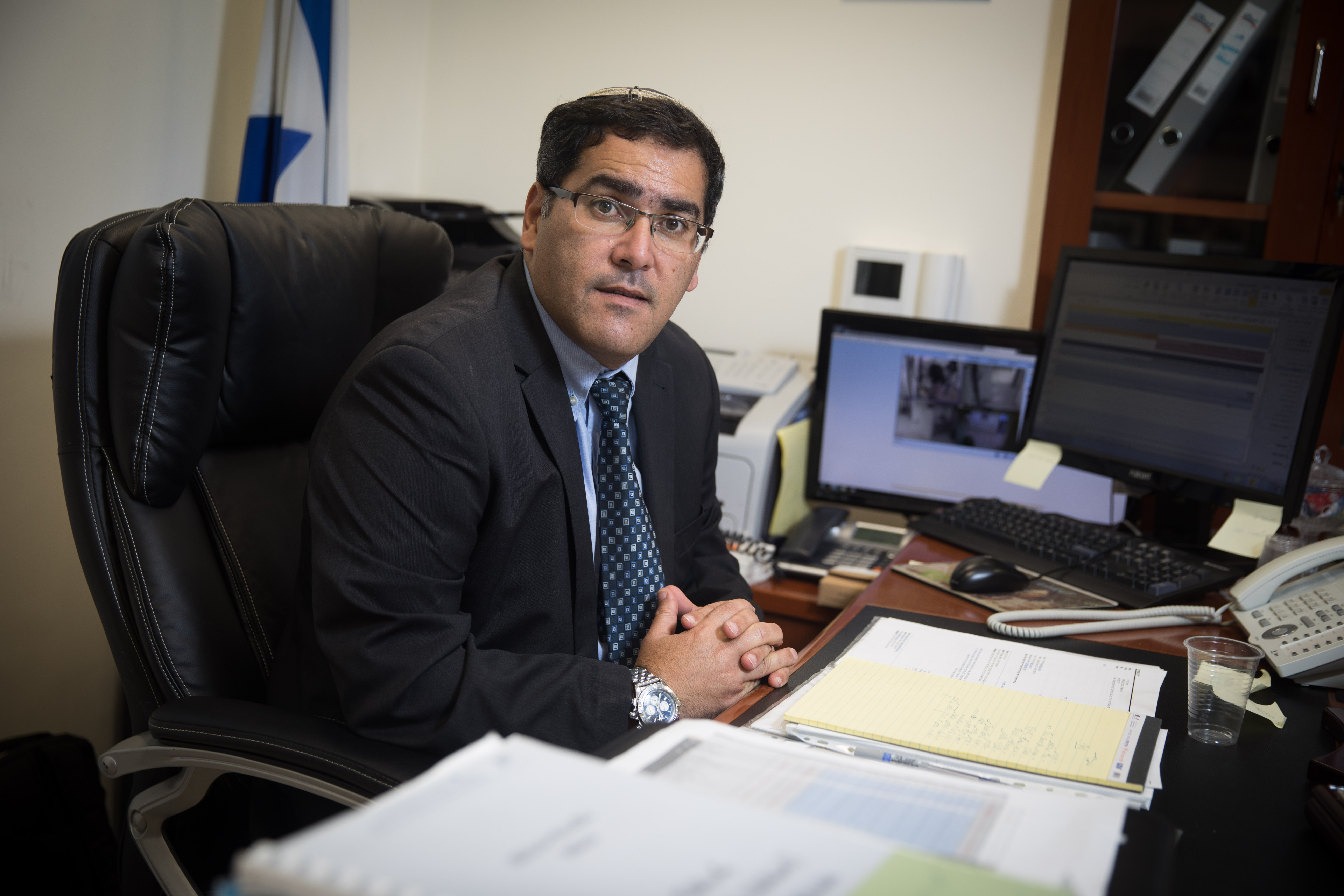 המועמדים ליו"ר: בן דהן, יוגב ושר שלום ג'רבי