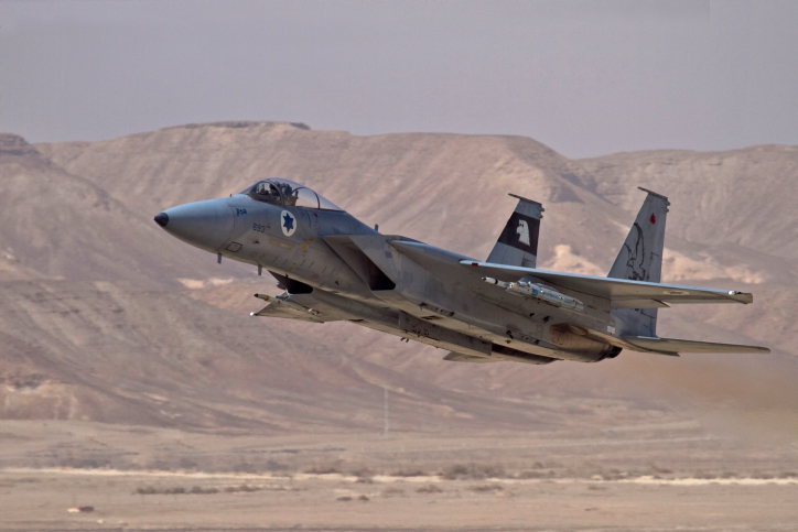 מטוס F-15 כמעט התרסק בנחיתת חירום