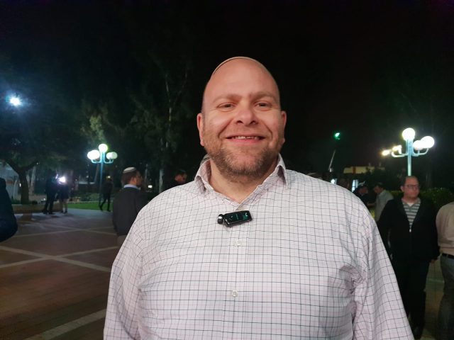 המתמודד לרשימה צחי מגנאג'י