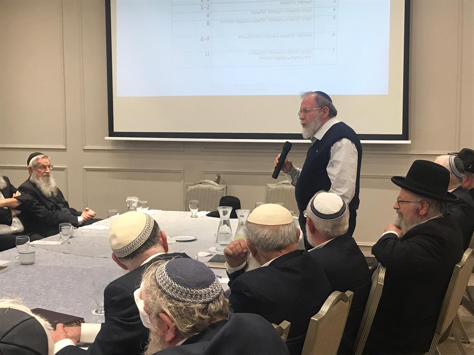 לחץ על הרב רפי וסמוטריץ': הסתיימה פגישת הרבנים בי-ם