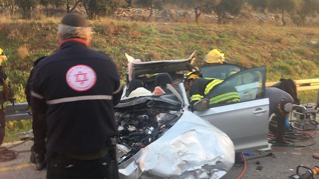 ההרוגים בתאונה ליד עלי: תושבי היישוב עפרה