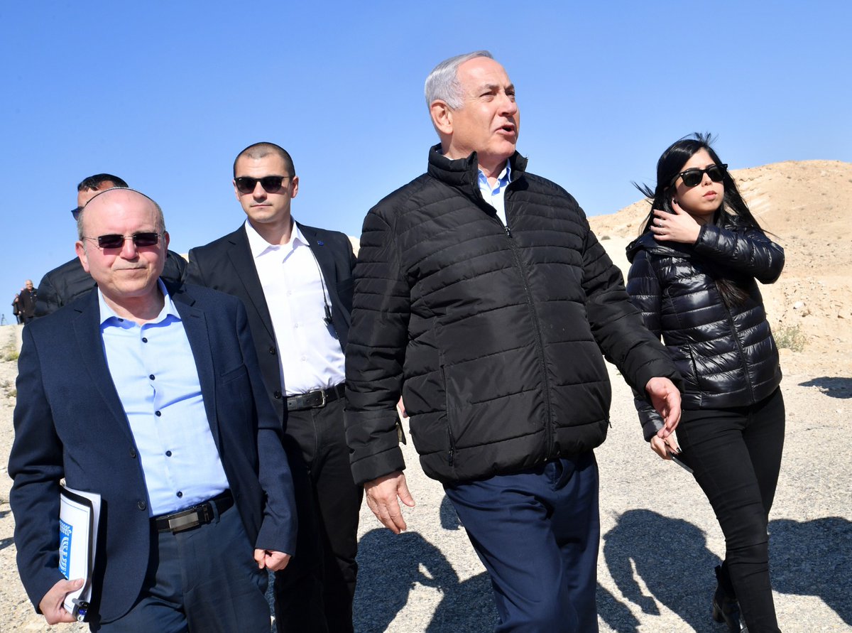 נתניהו בגבול בעזה: מזהיר את חמאס מחידוש התקיפות