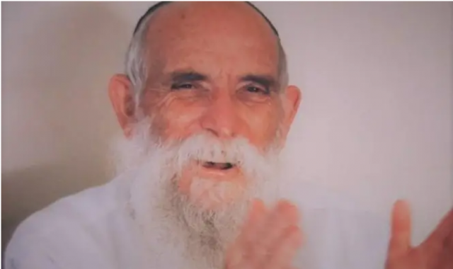 הרב משה שפירא זצ"ל (באדיבות המשפחה)