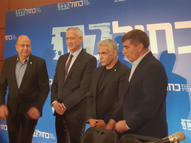 גנץ לסרוגים: נמצא מכנה משותף גם עם הימין החדש