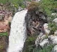 הזרימות האדירות שגורמות לעליה במפלס הכנרת. צפו
