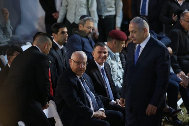 נתניהו, ריבלין ואדלשטיין