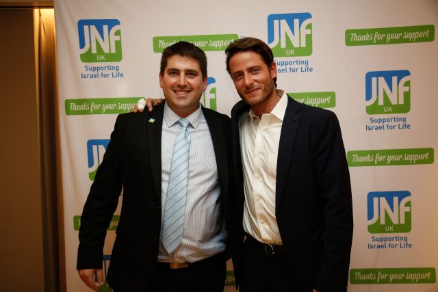 מיכאל אלוני ויונתן גלון, מנכ"ל JNF UK